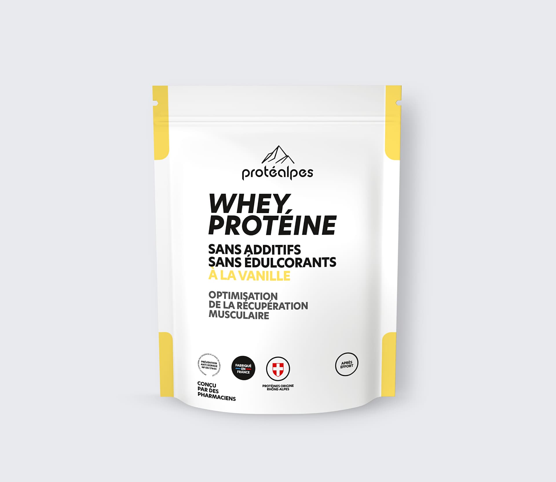 Whey protéine à la vanille – Gamme classique