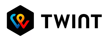Logo de Twint, méthode de paiement acceptée sur Protéalpes pour des produits de nutrition sportive naturelle et sans additifs.